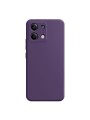 Устойчив на надраскване мек силиконов гръб за телефон за Xiaomi Redmi Note 13 - лилав