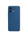 Устойчив на надраскване мек силиконов гръб за телефон за Xiaomi Redmi Note 13 - син