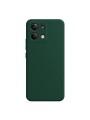 Устойчив на надраскване мек силиконов гръб за телефон за Xiaomi Redmi Note 13 - зелен