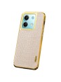 Предпазен гръб с галванично покритие за Xiaomi Redmi Note 13 - бял