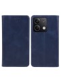Калъф от еко кожа тип портмоне за Xiaomi Redmi Note 13 - син