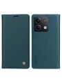 Калъф за телефон от еко кожа тип портмоне за Xiaomi Redmi Note 13 - зелен