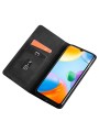 Калъф от еко кожа тип портмоне за Xiaomi Redmi Note 13 - черен
