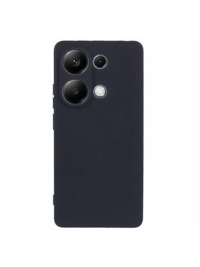 Устойчив на надраскване мек силиконов гръб за телефон за Xiaomi Redmi Note 13 Pro - черен Устойчив на надраскване мек силиконов гръб за телефон за Xiaomi Redmi Note 13 Pro - черен