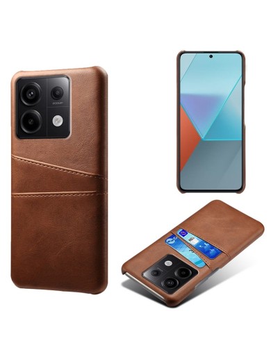 Предпазен гръб за Xiaomi Redmi Note 13 Pro - кафяв