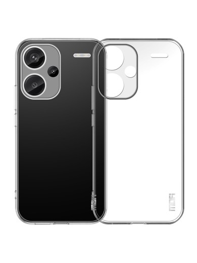 Предпазен устойчив на надраскване гръб за Xiaomi Redmi Note 13 Pro+ - прозрачен