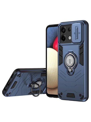 Удароустойчив предпазен гръб за Xiaomi Redmi Note 13 Pro - син
