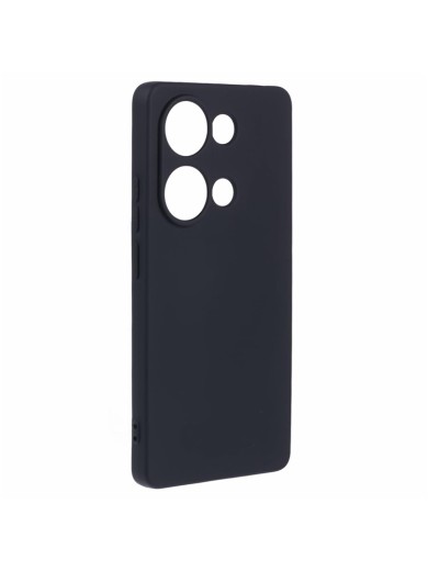 Устойчив на надраскване мек силиконов гръб за телефон за Xiaomi Redmi Note 13 Pro - черен