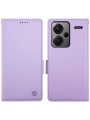 Калъф от еко кожа тип портмоне за Xiaomi Redmi Note 13 Pro+ - лилав