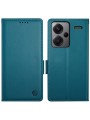 Калъф от еко кожа тип портмоне за Xiaomi Redmi Note 13 Pro+ - син