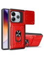Удароустойчив предпазен гръб за Xiaomi Redmi Note 14 4G - червен