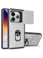 Удароустойчив предпазен гръб за Xiaomi Redmi Note 14 5G - бял