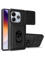 Удароустойчив предпазен гръб за Xiaomi Redmi Note 14 5G - черен