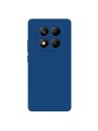 Устойчив на надраскване мек силиконов гръб за телефон за Xiaomi Redmi Note 14 Pro 4G - син
