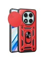 Удароустойчив предпазен гръб за Xiaomi Redmi Note 14 Pro 5G - червен