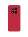 Устойчив на надраскване мек силиконов гръб за телефон за Xiaomi Redmi Note 14 Pro+ - червен