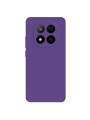 Устойчив на надраскване мек силиконов гръб за телефон за Xiaomi Redmi Note 14 Pro+ - лилав