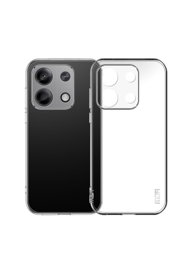 Предпазен устойчив на надраскване гръб за Xiaomi Redmi Note 14S - прозрачен