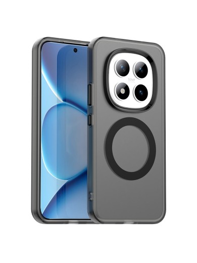 Предпазен гръб съвместим с MagSafe за Xiaomi Redmi Note 15 Pro+ - черен