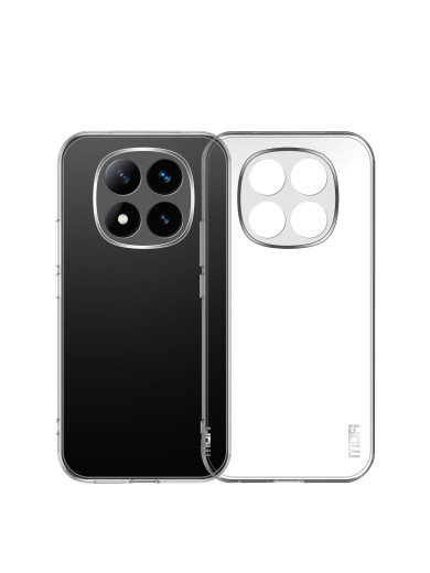 Предпазен устойчив на надраскване гръб за Xiaomi Redmi Note 15 Pro+ - прозрачен