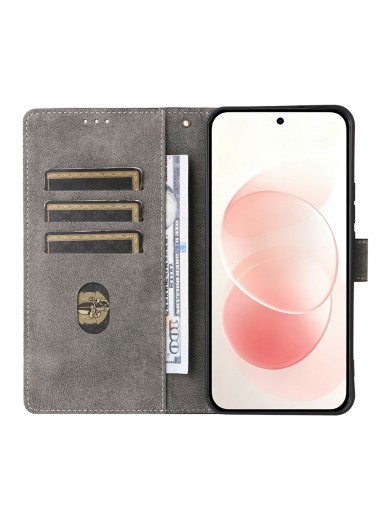 Калъф от еко кожа тип портмоне с RFID блокиране за Xiaomi Redmi Note 17 Pro Max - черен