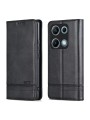 Калъф от еко кожа тип портмоне за Xiaomi Redmi Note - черен