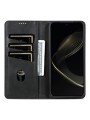 Калъф от еко кожа тип портмоне за Xiaomi Redmi Note - черен