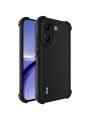 Матиран удароустойчив предпазен гръб за Xiaomi Redmi Turbo 5 - черен