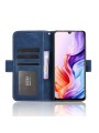 Калъф от еко кожа тип портмоне за ZTE Blade A76 - син