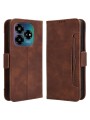 Калъф от еко кожа, тип портмоне за ZTE Blade V60 Design - кафяв