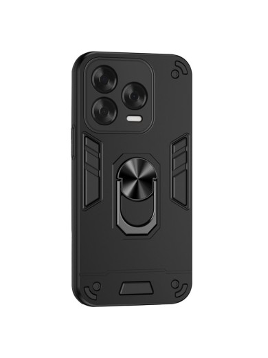 Удароустойчив предпазен гръб за ZTE Blade V70 Design - черен