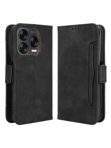 Калъф от еко кожа тип портмоне за ZTE Blade V70 Design - черен