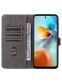 Калъф от еко кожа тип портмоне с RFID блокиране за ZTE nubia Music 2 - черен