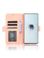 Калъф от еко кожа тип портмоне за ZTE nubia Red Magic 10 Pro+ - розов