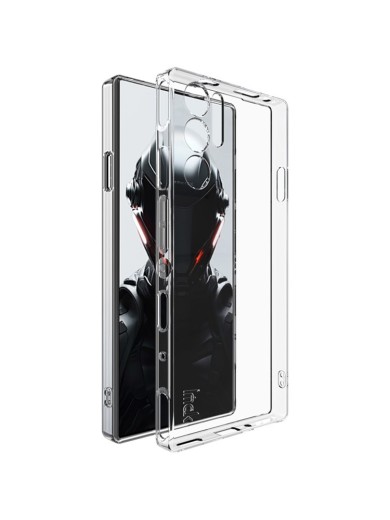 Предпазен гръб защитаващ телефона при падане и удар за ZTE nubia Red Magic 9 Pro - прозрачен