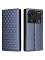 Калъф от еко кожа тип портмоне за ZTE nubia Z70 Ultra - син