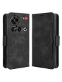 Калъф от еко кожа тип портмоне за ZTE nubia Z70S Ultra - черен
